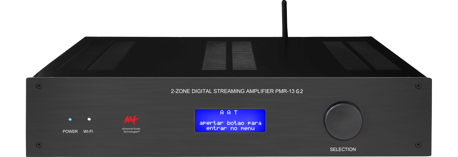 Amplificador Digital AAT PMR-13 G2 Multiroom 2 Zonas c/ 1 Streamer Wi-Fi -  ELETROHALEN - Loja Especializada em Áudio